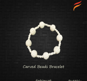 Hand Carved Beads Bracelet