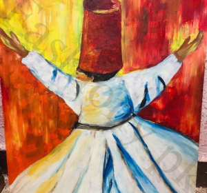 Sufi Dervish Painting